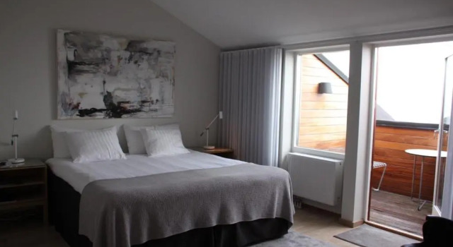 Двухместный номер Standard с балконом и с видом на море Kiviks Hotell