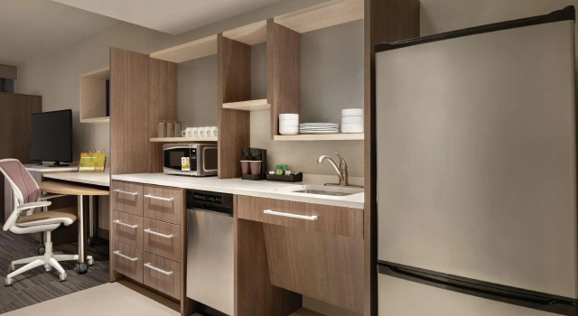 Двухместная студия с видом на город Home2 Suites By Hilton Chicago River North