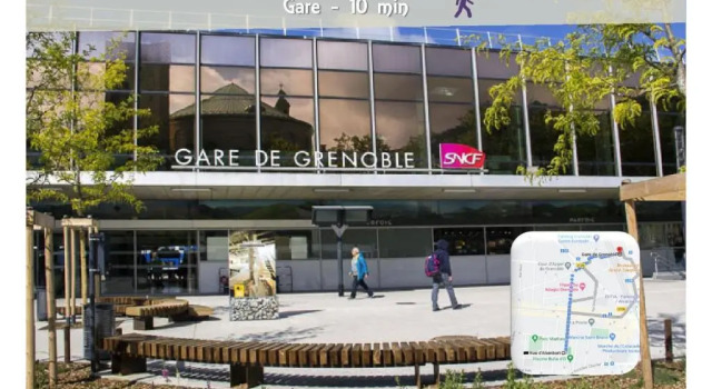 Апартаменты Le 62 - Spacieux T2 - Garage Gratuit, Jardin, Tram
