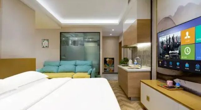 Люкс Deluxe Chengdu Lanting Xingxuan Space Hotel (Jinli Wuhouxuan Branch)