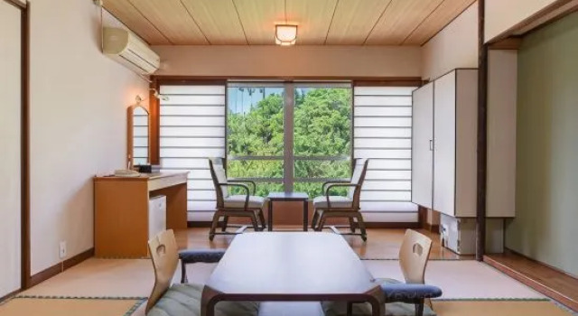 Номер Standard с видом на окрестности Ibusuki Kaijo Hotel