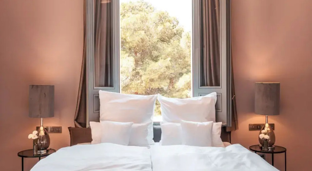 Номер Luxury c 1 комнатой с балконом и с красивым видом из окна SA Suites