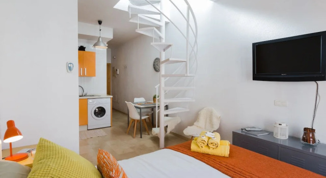 Студия с видом на город Studio Postigo Terraza Centro