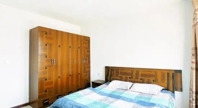 Люкс с 3 комнатами с видом на озеро Longkou Lechao Boutique Holiday Apartment