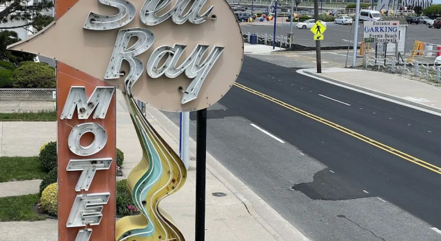 Searay Motel, Buchen Sie Motel Hotels in Wildwoods Beach mit Parkplatz, Parkplätze