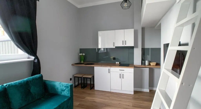 Студия с видом на озеро Kolna Apartments