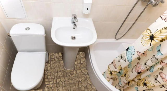 Bett im Wohnheim Hotel 18