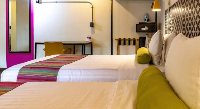 Двухместный семейный люкс Hotel VIVE MX cuauhtémoc CDMX, Trademark by Wyndham