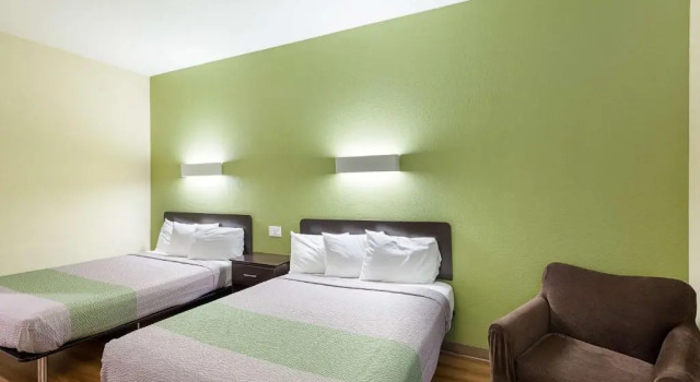 Четырёхместный номер Standard Motel 6-Fort Worth, TX
