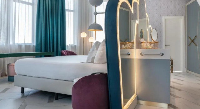 Двухместный номер Deluxe Panoramic Gran Via view Отель Vincci Capitol
