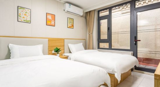 Кровать в общем номере (женский номер) Seven Trees Boutique Inn (Beijing Daxing International Airport)