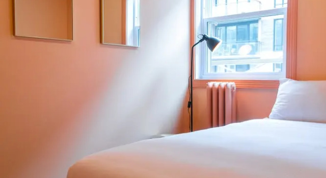 Двухместный номер Auberge Jeunesse QBEDS Hostel