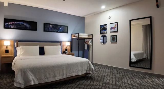 Camera doppia Business Hampton by Hilton Aguascalientes Downtown