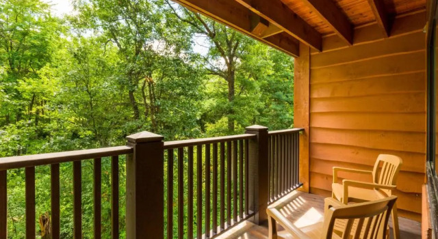 Четырёхместный номер Standard с видом на окрестности AmericInn by Wyndham Wisconsin Dells