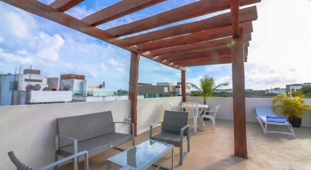 Penthouse Vane  by Villas HK28, Забронировать Отель Плая-дель-Кармен Кинтана-Роо, рядом с Пляжный клуб Mamitas
