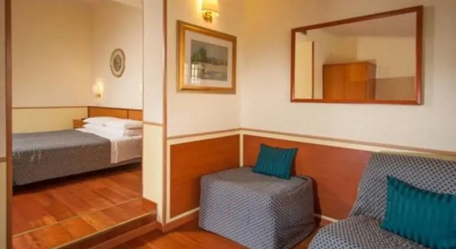 Четырёхместный номер Hotel Piemonte