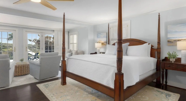 Люкс с видом на океан Elizabeth Pointe Lodge