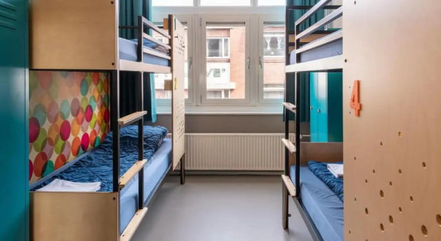 Четырёхместный номер Standard Stayokay Hostel Den Haag
