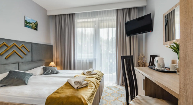 Двухместный номер Standard с балконом Hotel Smile Pieniny