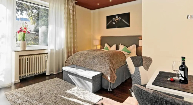 Апартаменты с видом на сад Design Apartment nähe Düsseldorf