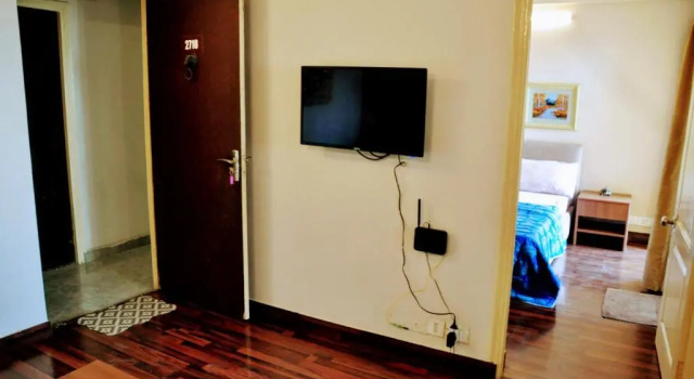 Апартаменты c 1 комнатой Studio Apartment with Green lawns