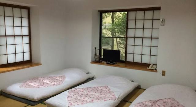 Четырёхместный номер Standard Fuji-Hakone Guest House