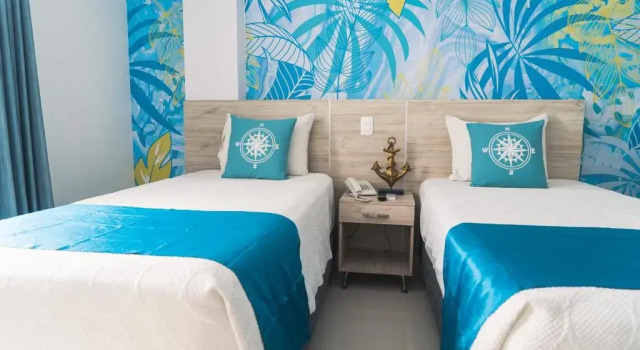 Sea Colors Hotel, Забронировать Отель Отели Сан-Андрес 4 звезды, рядом с Залив Сан-Андрес, 4*