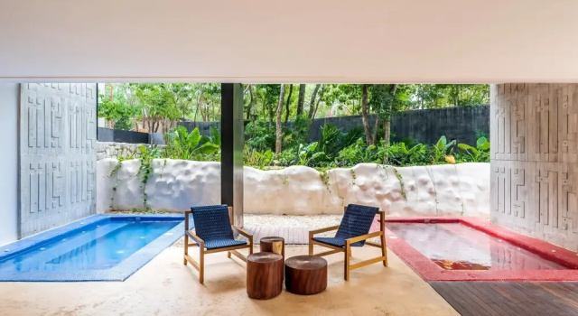 Penthouse With Balcony by Iik Tulum, Rezervasyon Otel Tulum havuzlu oteller, Yüzme Havuzu