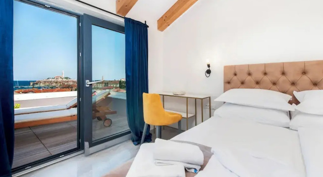 Номер Standard Пентхаус с 2 комнатами с видом на море Boutique Residence Arion