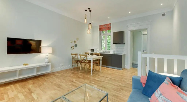 Апартаменты Дуплекс с 2 комнатами с балконом Dom & House - Apartments Quattro Premium Sopot