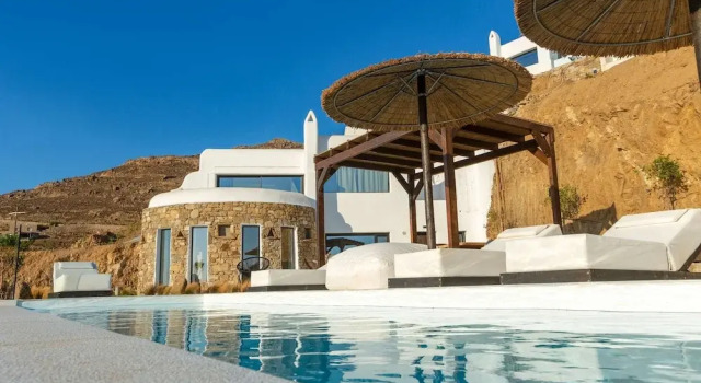 Вилла HoM Mykonos - Seaview Villa with private pool