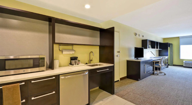 Двухместная люкс-студио Accessible Home2 Suites By Hilton Dallas North Park