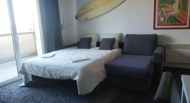 Апартаменты Capitaine Némo T2 4pers, piscine, parking privé, lits faits, serviettes de toilette