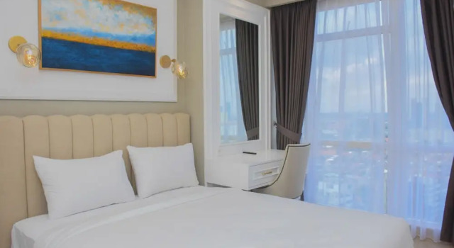 Апартаменты с 2 комнатами Modern And Comfy 2Br At Menteng Park Apartment