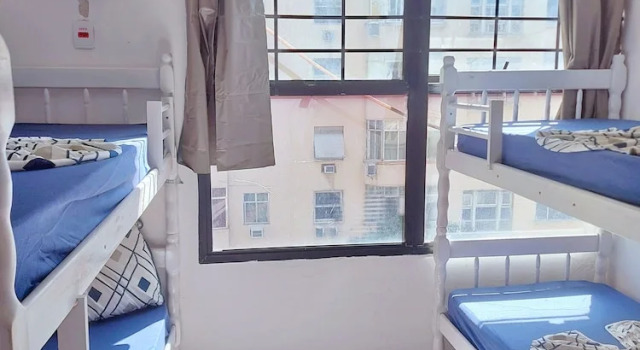 Кровать в общем номере Hostel Princess Copacabana