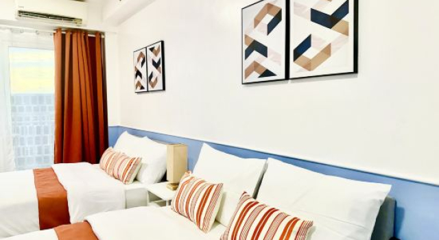 Семейный люкс с видом на город Shore 1 Residences