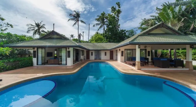 Вилла 4 Bedroom 5 Palms Villa SDV104-20 seconds walk to beach -By Samui Dream Villas