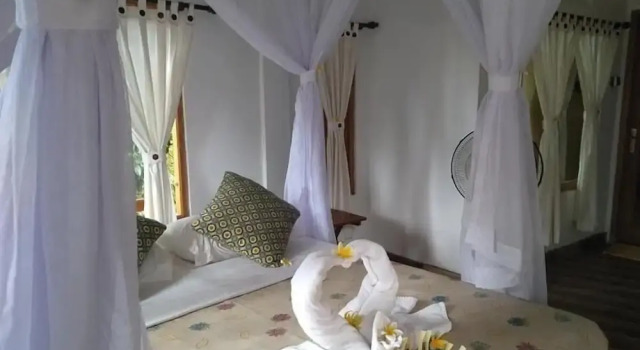 Habitación doble De lujo 1 dormitorio con vista al jardín Omunity Bali