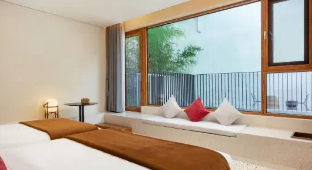 Люкс Spend a good full moon and designer smart homestay (Huangshan Scenic Area)