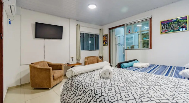 Casa com Ar e Wi-fi pr Xima Praia da Tapera, Забронировать Дом для отпуска Коттеджи Флорианополиса, Коттедж