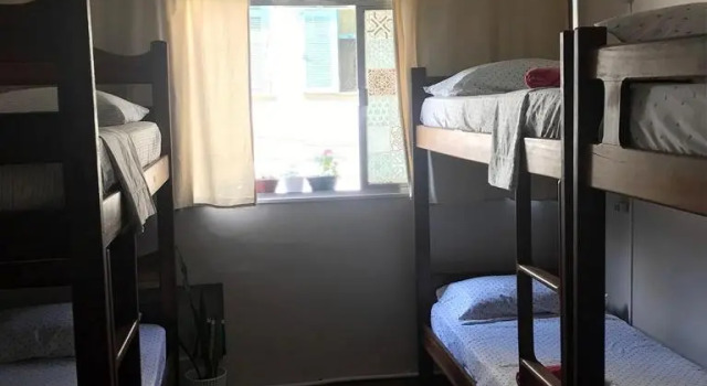 Кровать в общем номере Hostel New Ipanema