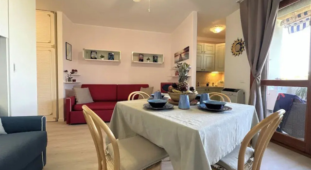 Lovely Studio With Terrace in Lignano, Buchen Sie Ferienwohnung Latisana 