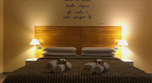Номер Standard с красивым видом из окна B&B Le Camerette di Edda