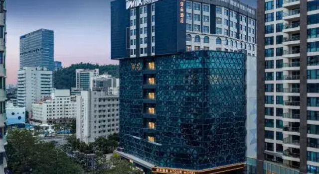 Atour Hotel Zhuhai Lovers Road Sun and Moon Shell Grand Theatre, Rezerwuj Hotel Hotele w Zhuhai z parkingiem, Parking