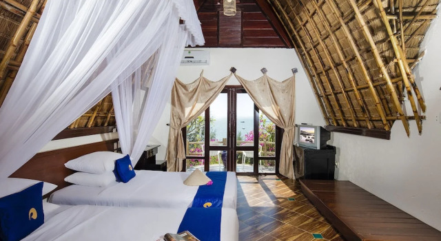Вилла Deluxe с балконом и рядом с пляжем Rock Water Bay Beach Resort & Spa