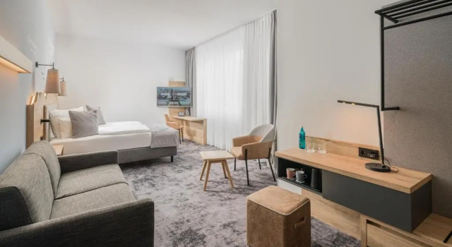 Двухместный полулюкс Best Western Hotel Arabellapark Muenchen