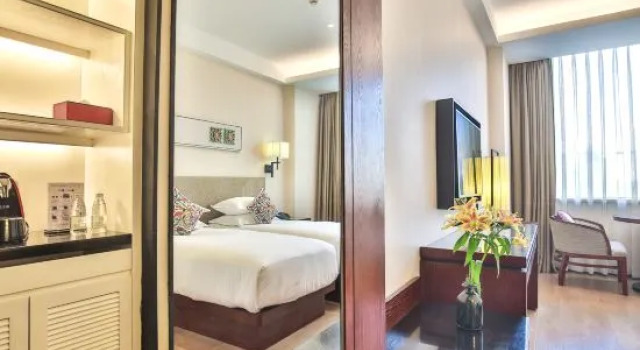 Номер Deluxe SSAW Boutique Hotel Shanghai Yilin