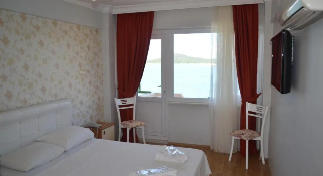 Двухместный номер Standard с частичным видом на море cunda panorama otel