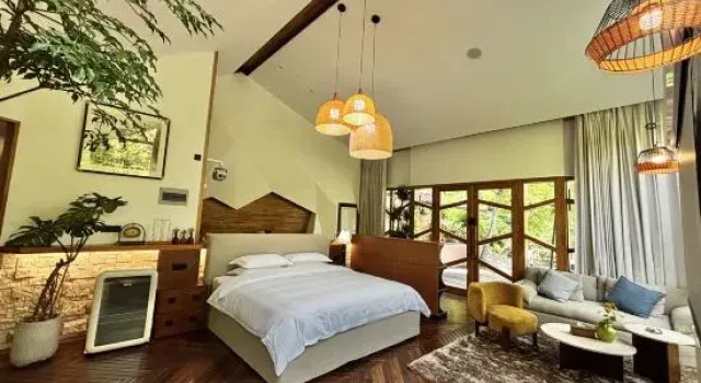 Люкс Deluxe Anlan Daxi Hot Spring Resort Hotel