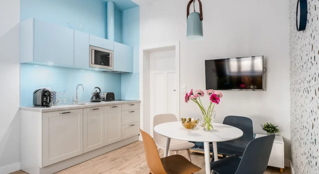 Люкс с балконом Sanhaus Apartments - FISZERA 6 - 2 minuty od deptaka, 5 minut od plaży